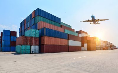 Récord de transporte aéreo de mercancías en 2023